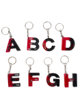 Car Letter Keychain