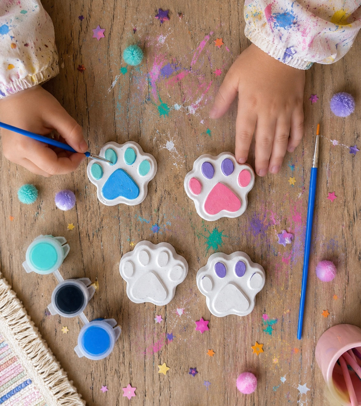 Paw Print DIY Paint Kit (4PK)