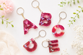 Butterfly Letter Keychain